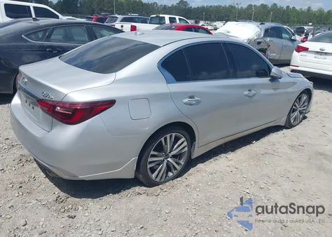 2018 Infiniti Q50 3.0T Sport из США, поврежденный, VIN JN1EV7AP2JM357558